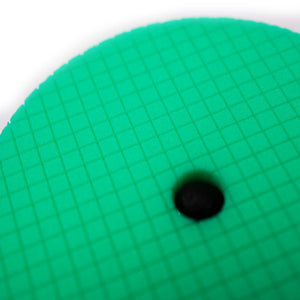 Green 17cm Hard Cut Foam Car Detailing Pad | Shop Now! - Mirror Finish DetailMirror Finish Detail