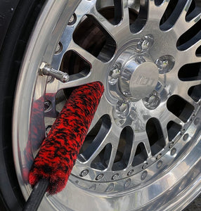 STOKED - Wheel Woolie Wheel Cleaning Brush - Mirror Finish DetailMirror Finish DetailWheel Wollie